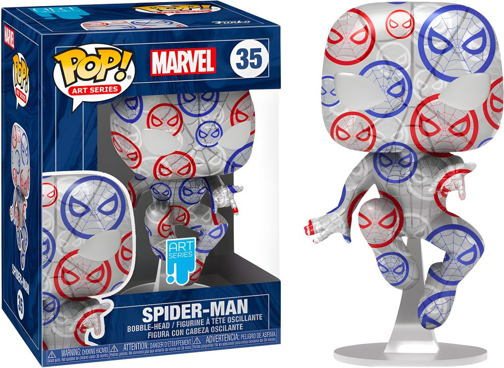 Marvel - Spider-Man Patriotic Age (Artist Series) with Protector Pop! Vinyl