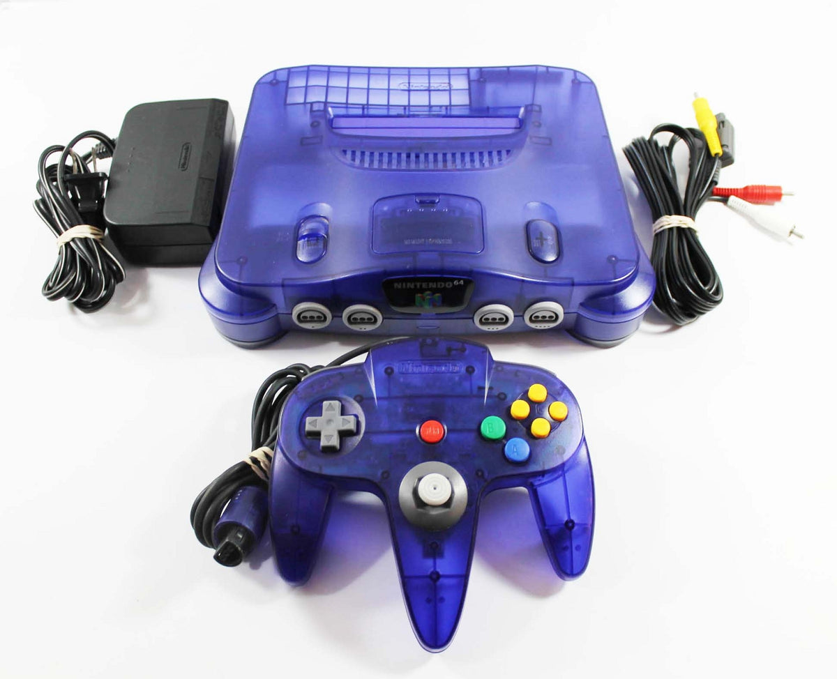 Nintendo 64 Console with Expansion Pack + 1 Controller (Grape Purple) - N64