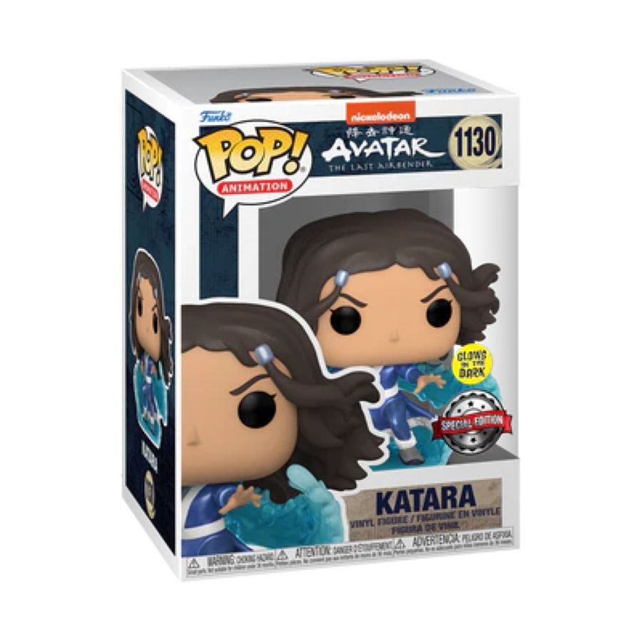 Avatar: The Last Airbender - Katara #1130 Metallic Glow in the Dark Pop! Vinyl