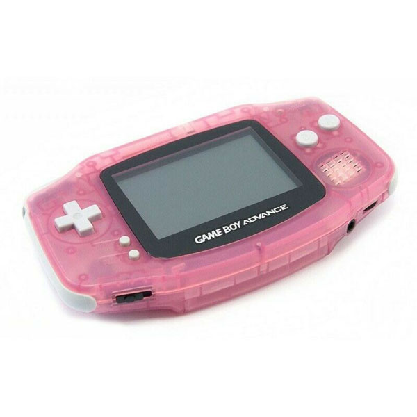 Nintendo Game Boy Advance - Pink Clear Handheld Console