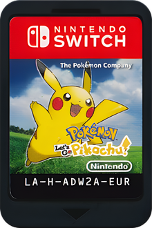 Pokémon: Let's Go, Pikachu! - Nintendo Switch (Cartridge)