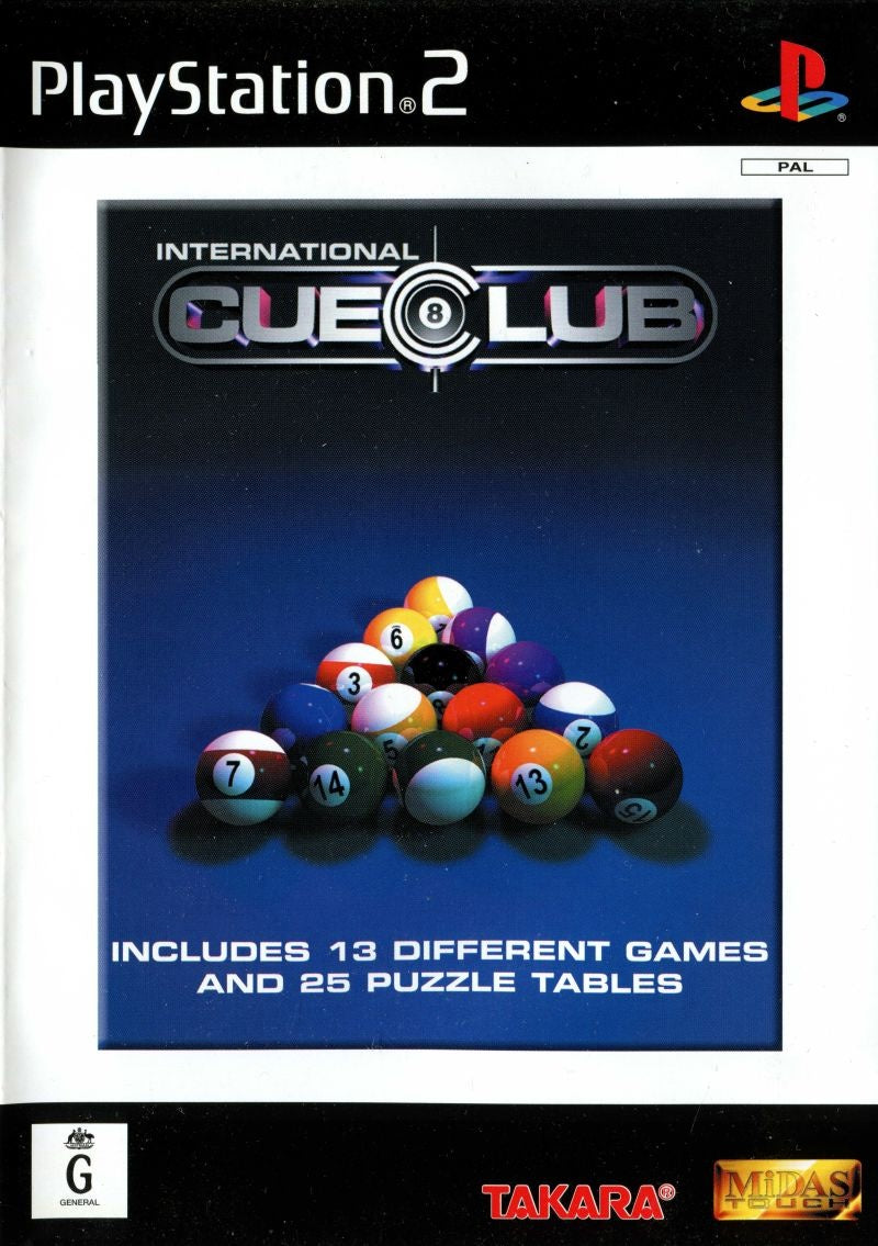 International Cue Club - PlayStation 2 PS2
