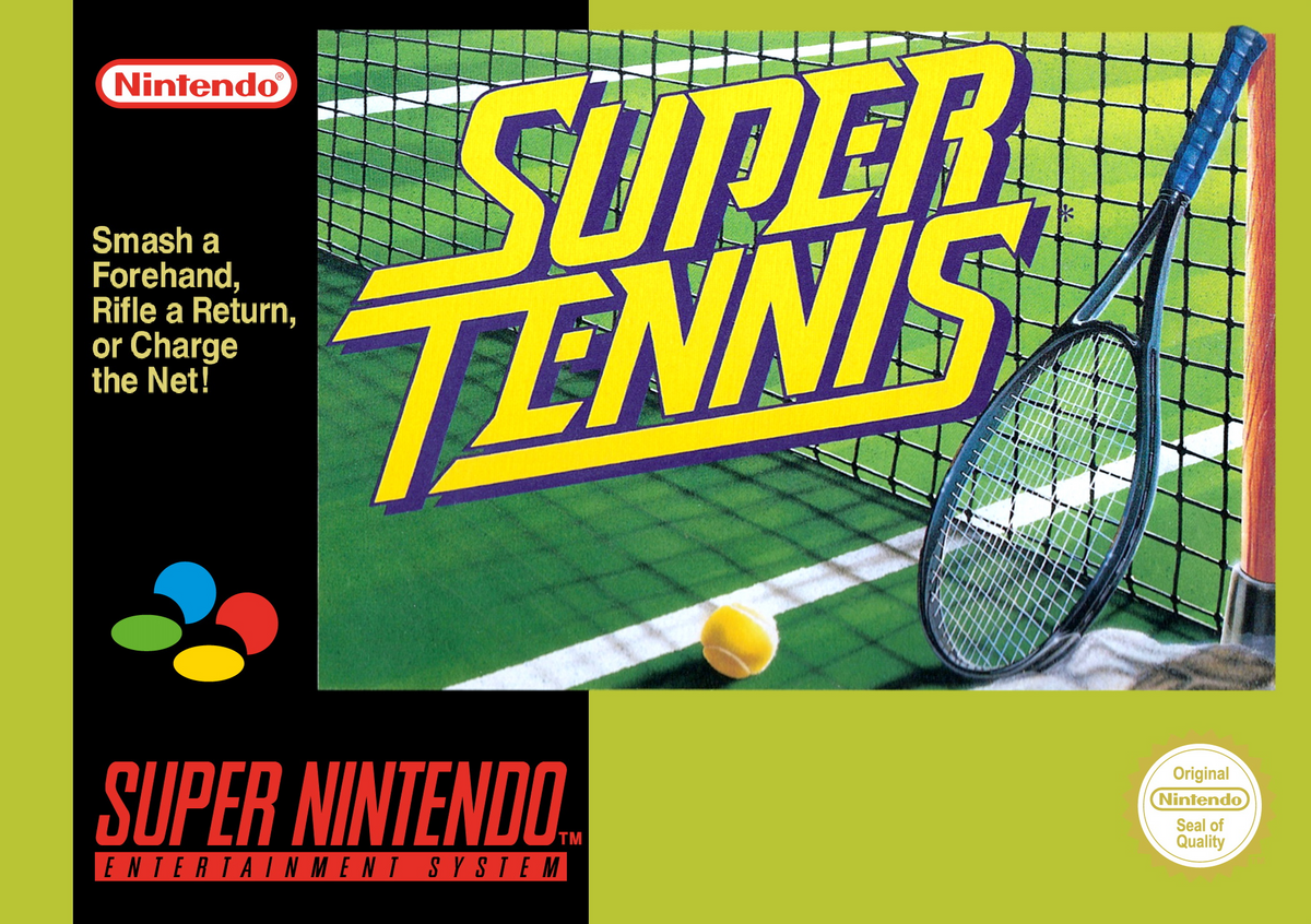 Super Tennis - Super Nintendo SNES