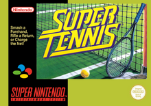 Super Tennis - Super Nintendo SNES