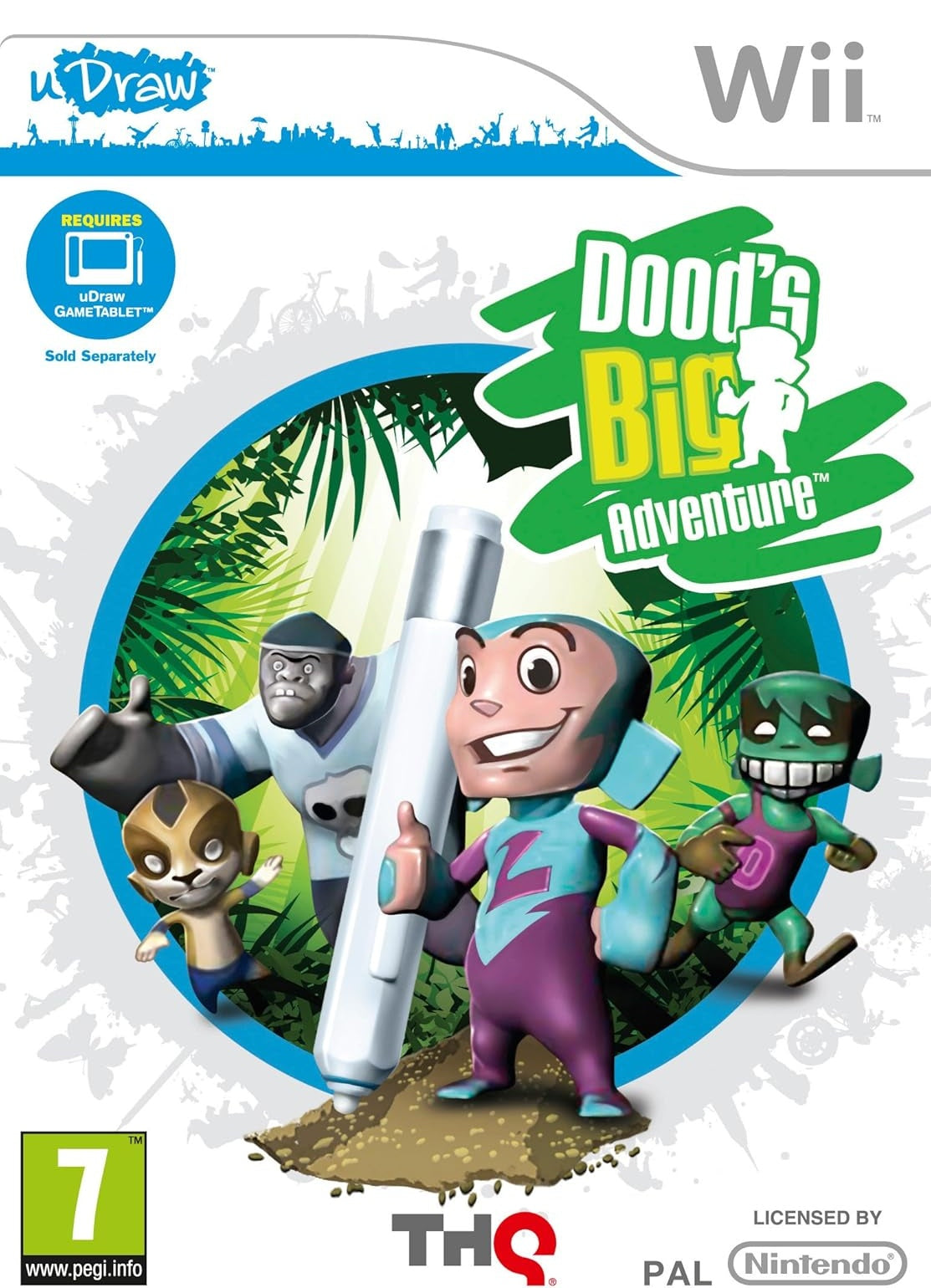 uDraw Dood's Big Adventure - Nintendo Wii