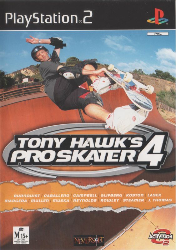 Tony Hawk's Pro Skater 4 - PlayStation 2 PS2