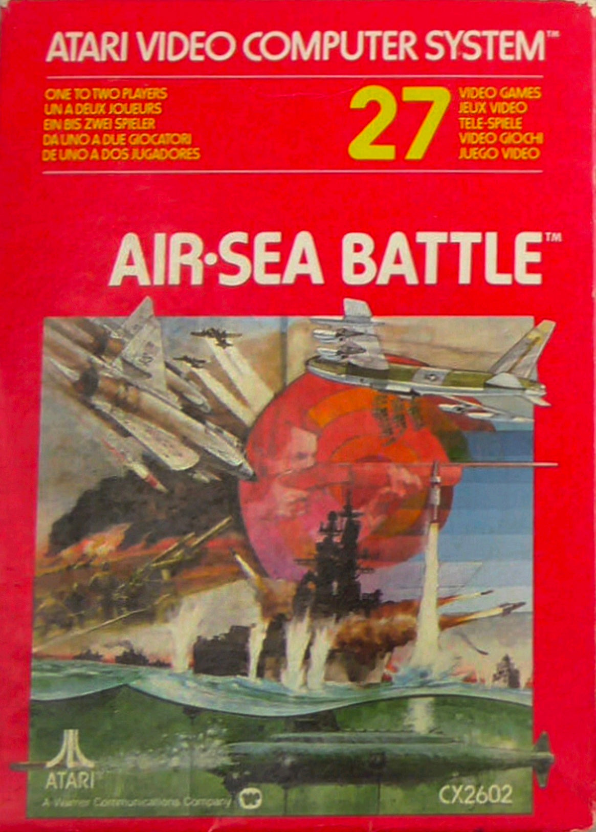 Air-Sea Battle - Atari 2600 (Boxed)