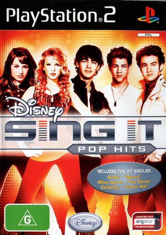 Disney Sing It: Pop Hits - PlayStation 2 PS2