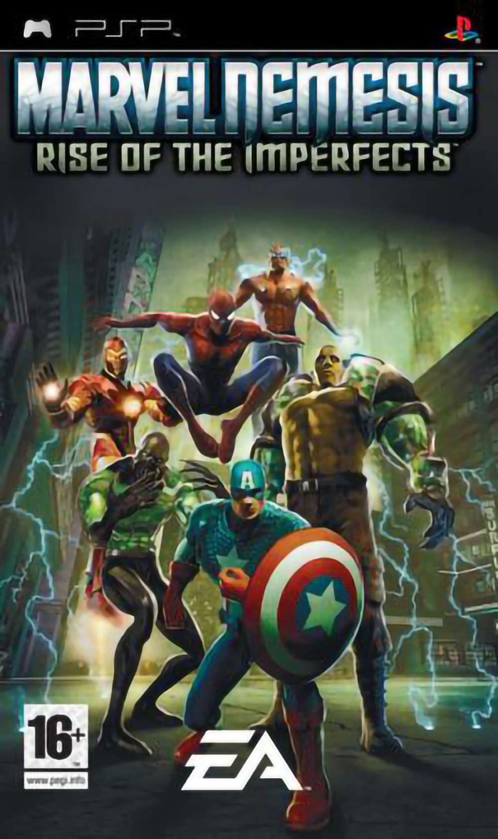 Marvel Nemesis: Rise of the Imperfects - PSP PlayStation Portable