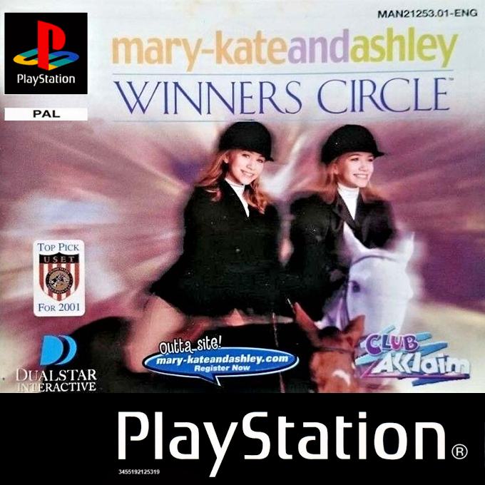Mary-Kate and Ashley: Winners Circle - PlayStation 1 PS1