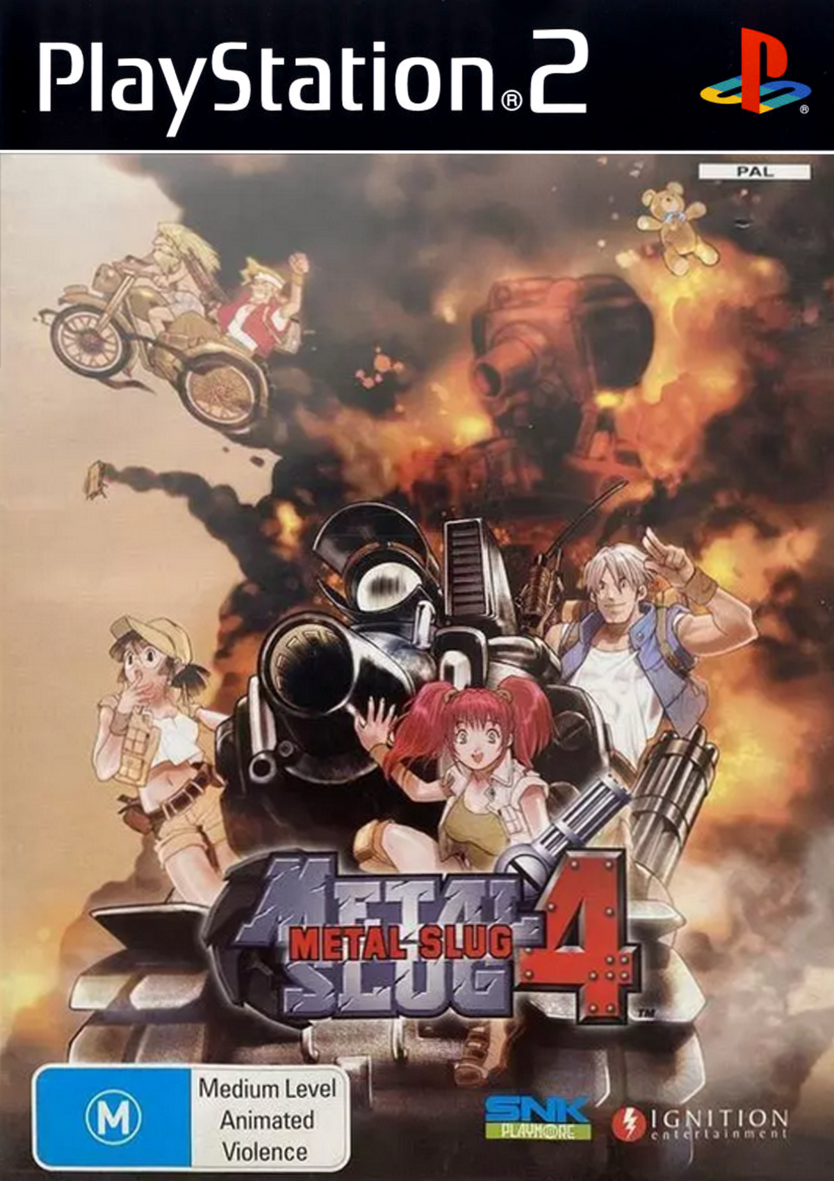 Metal Slug 4 - PlayStation 2 PS2