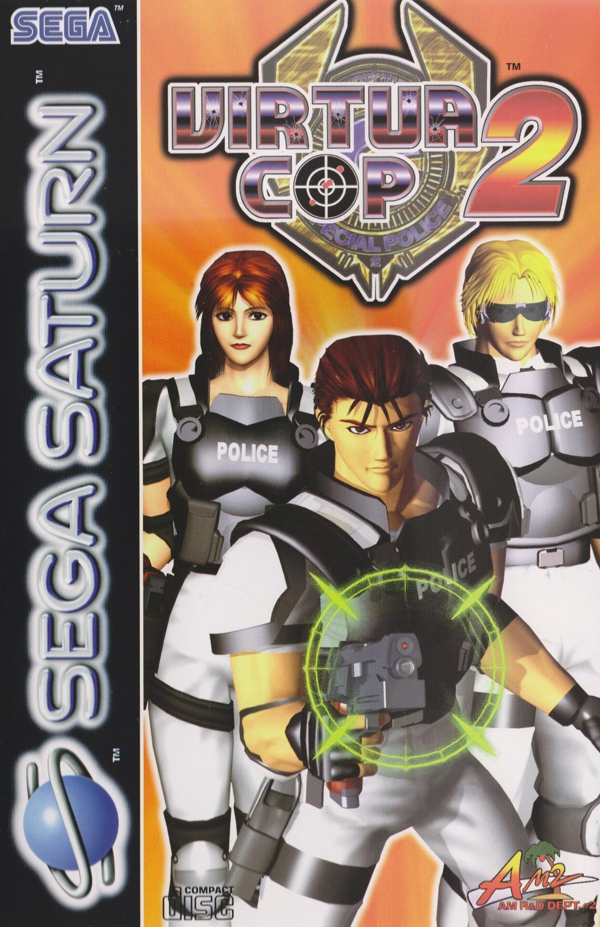 Virtua Cop 2 - Sega Saturn