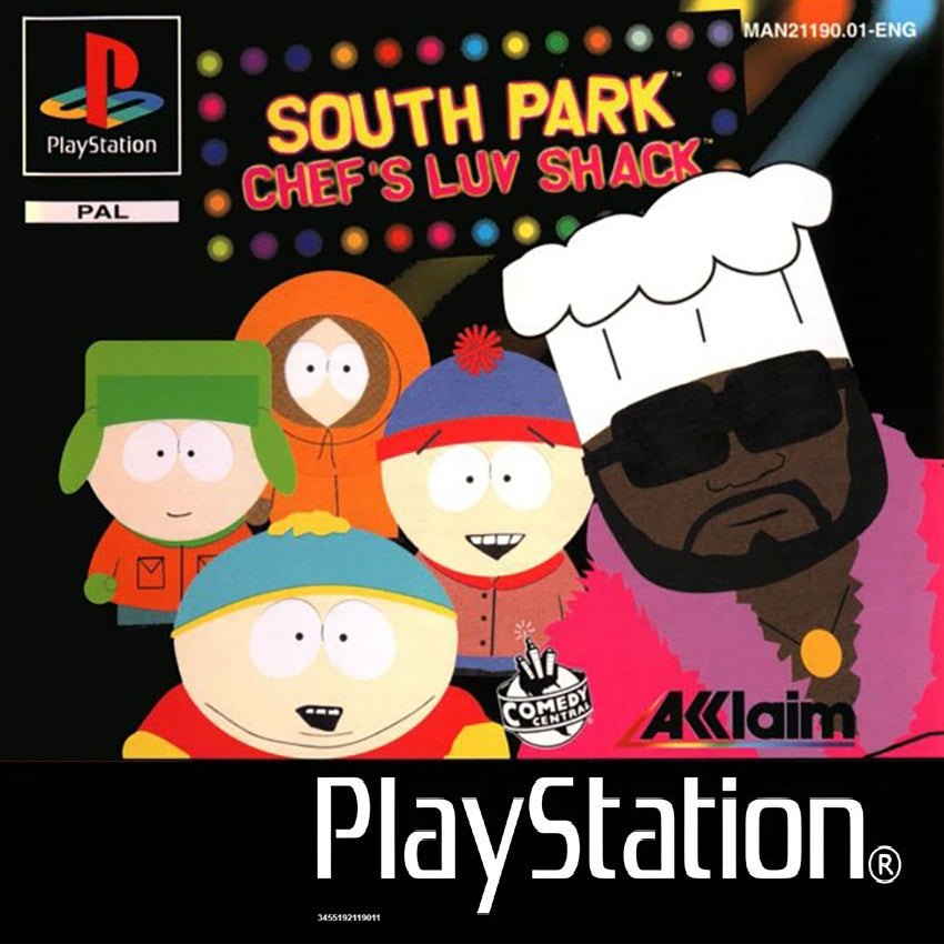 South Park: Chef's Luv Shack - PlayStation 1 PS1
