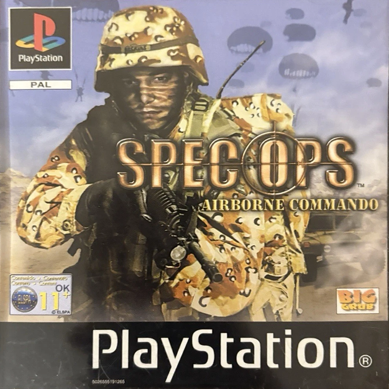 Spec Ops: Airborne Commando - PlayStation 1 PS1