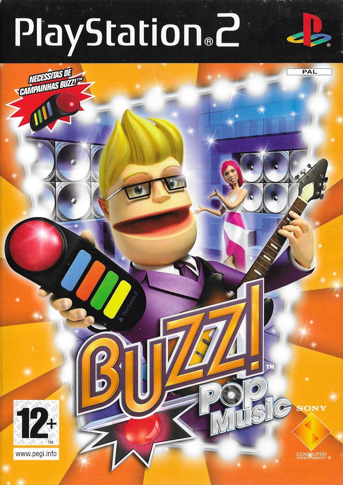 Buzz! The Pop Quiz - PlayStation 2 PS2