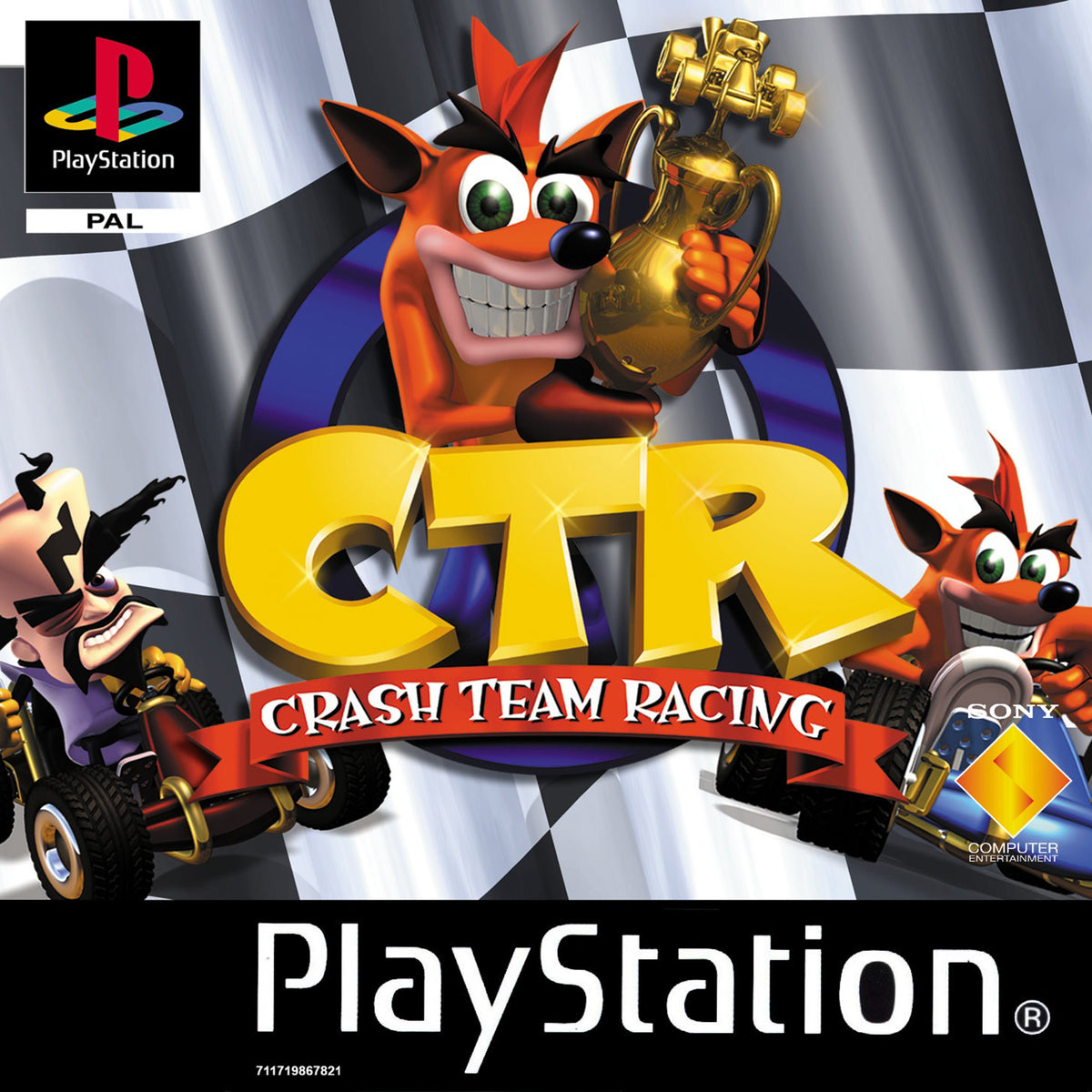 Crash Team Racing (CTR) - PlayStation 1 PS1