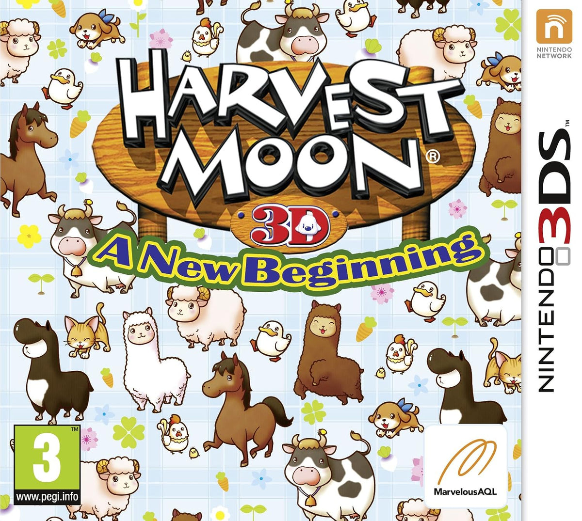 Harvest Moon 3D: A New Beginning - Nintendo 3DS