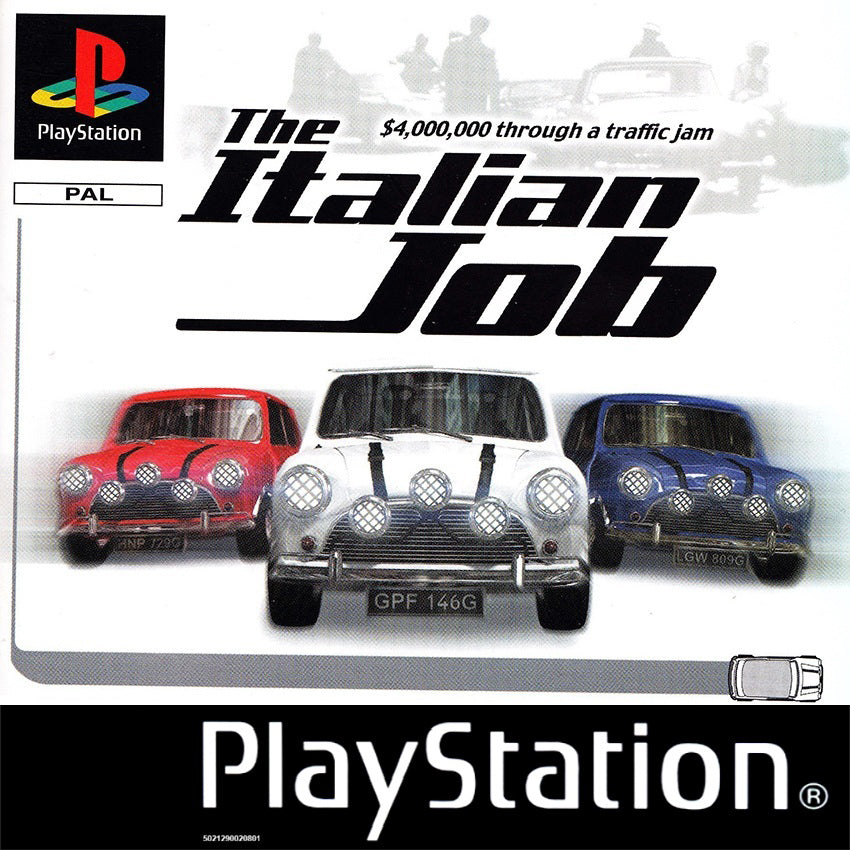 The Italian Job - PlayStation 1 PS1