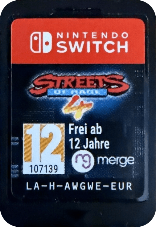 Streets of Rage 4 - Nintendo Switch (Cartridge)