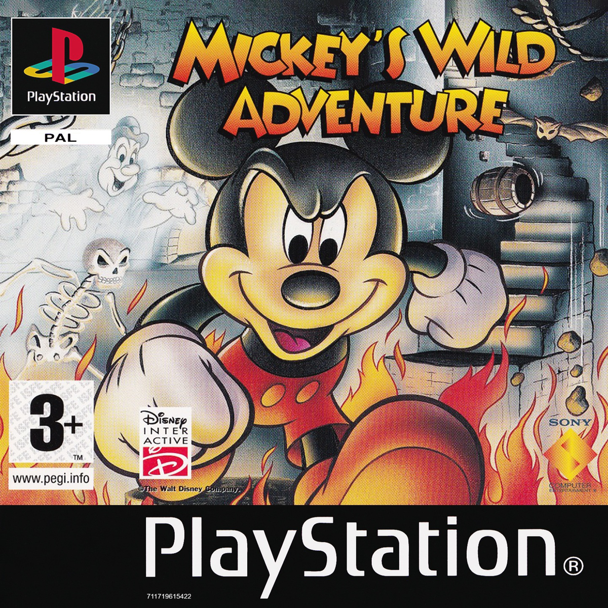 Mickey's Wild Adventure - PlayStation 1 PS1