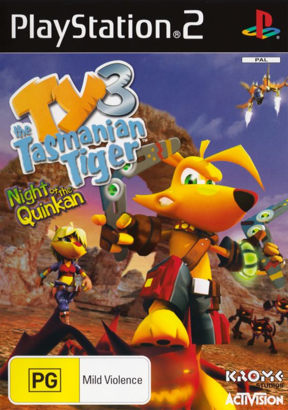 Ty the Tasmanian Tiger 3: Night of the Quinkan - PlayStation 2 PS2