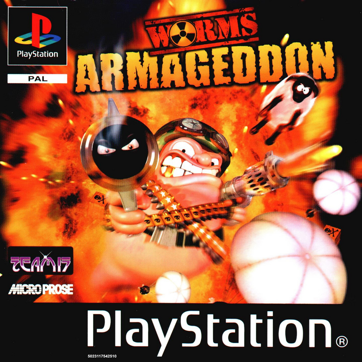Worms Armageddon - PlayStation 1 PS1