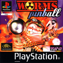 Worms Pinball - PlayStation 1 PS1