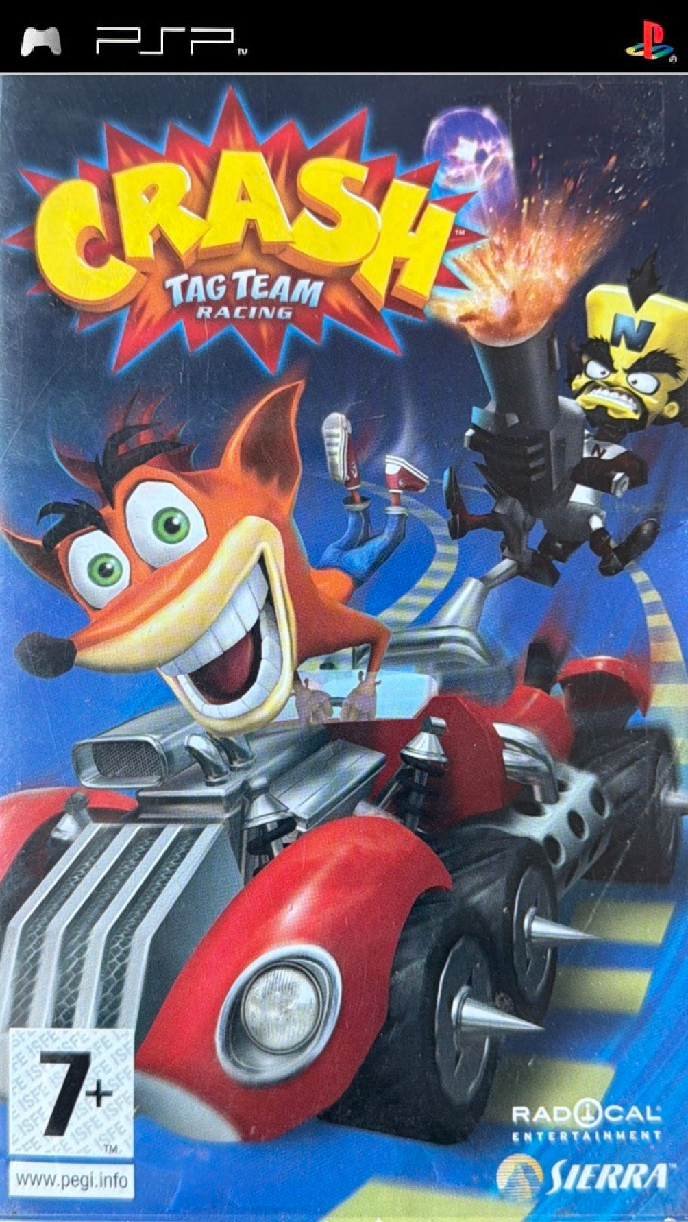 Crash Tag Team Racing - PSP PlayStation Portable