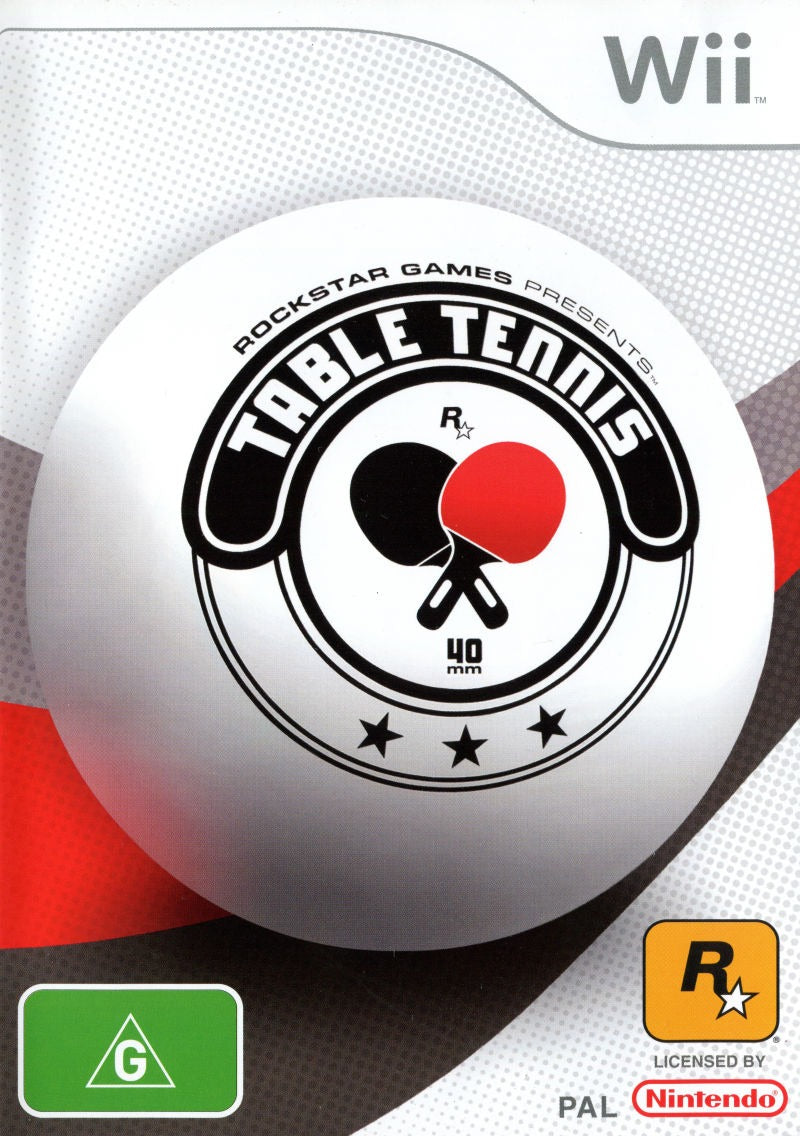 Rockstar Presents Table Tennis - Nintendo Wii