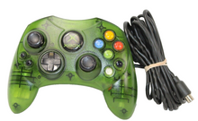 Xbox Original Halo Special Edition Clear Green Wired Controller