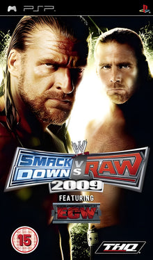 WWE SmackDown vs. Raw 2009 - PSP PlayStation Portable