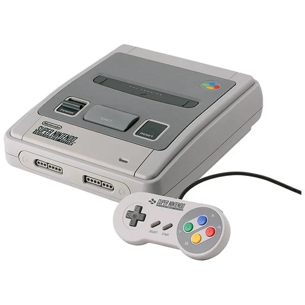 Super Nintendo Entertainment System Console + 1 Controller - SNES