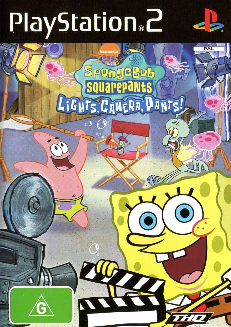 SpongeBob SquarePants: Lights, Camera, Pants! - PlayStation 2 PS2