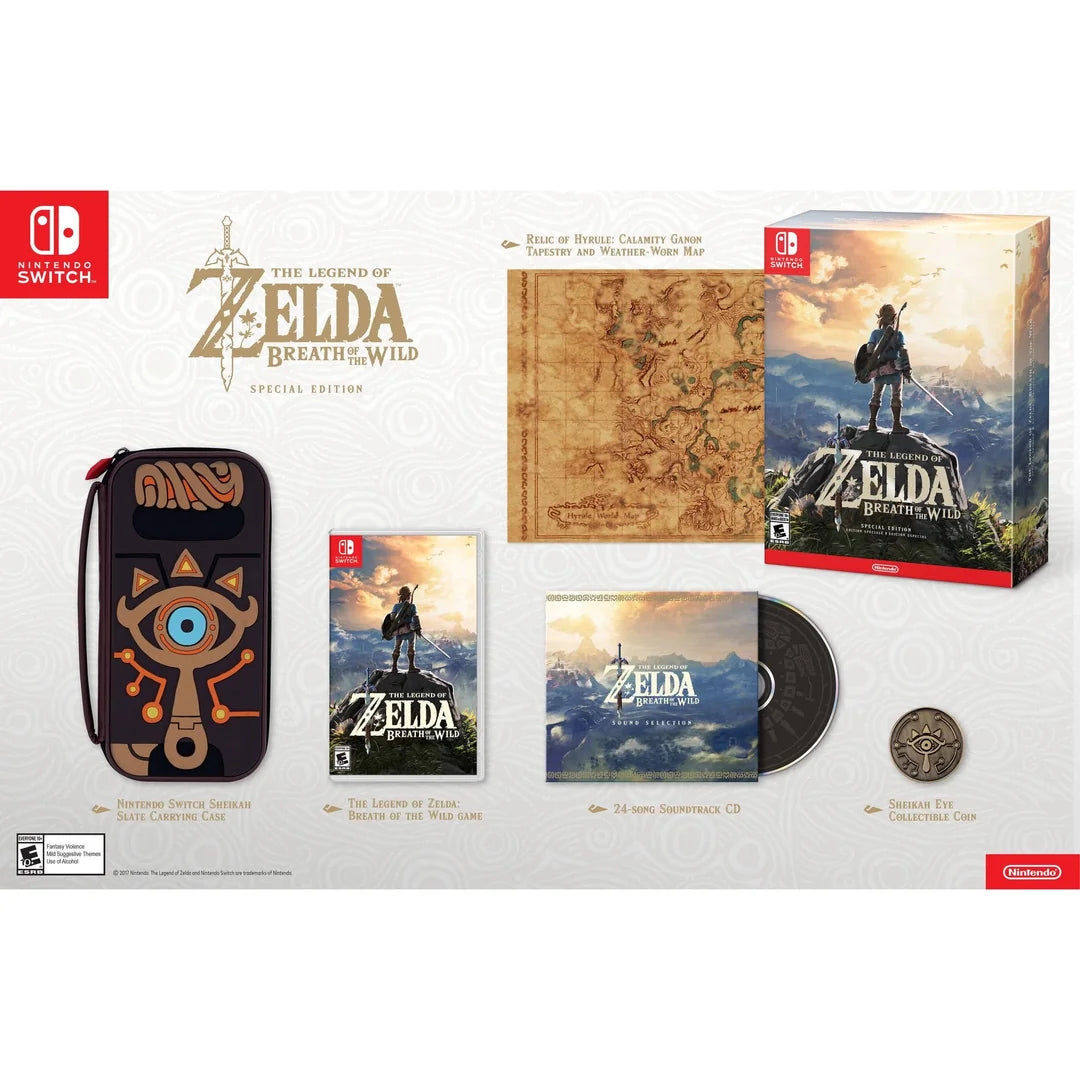 The Legend of Zelda: Breath of the Wild Limited Edition - Nintendo Switch