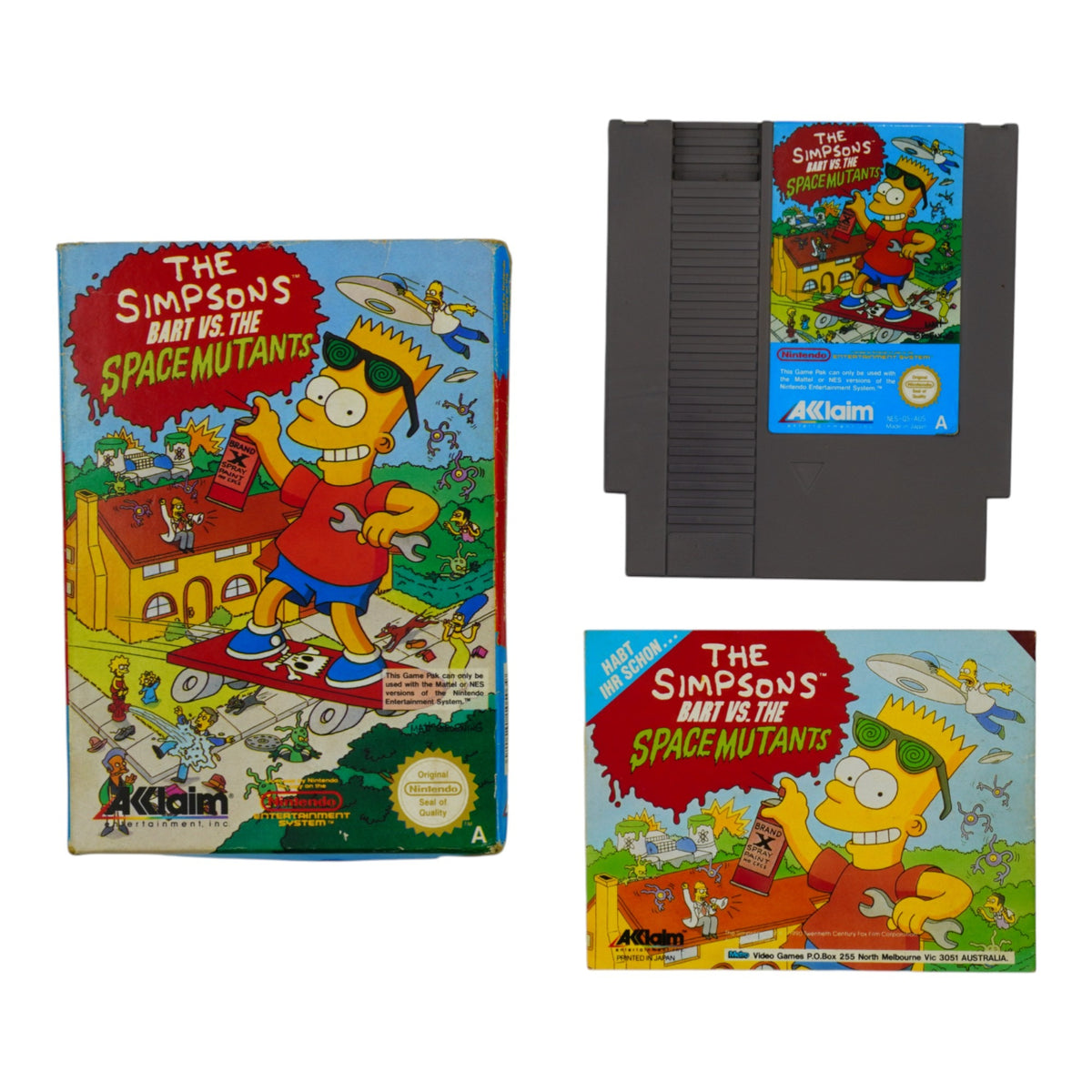 The Simpsons: Bart vs. the Space Mutants - NES (Boxed)