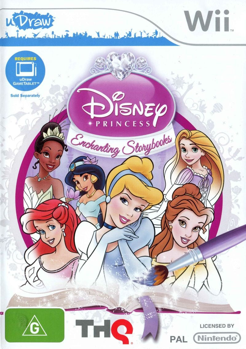 uDraw Disney Princess Enchanting Storybooks - Nintendo Wii