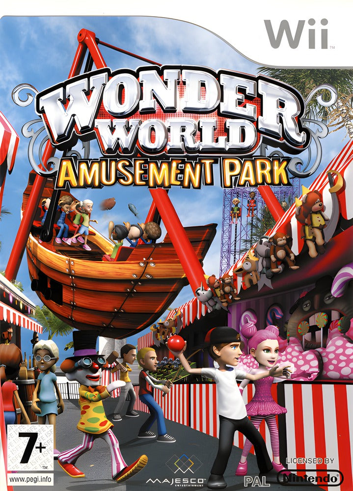 Wonder World Amusement Park - Nintendo Wii