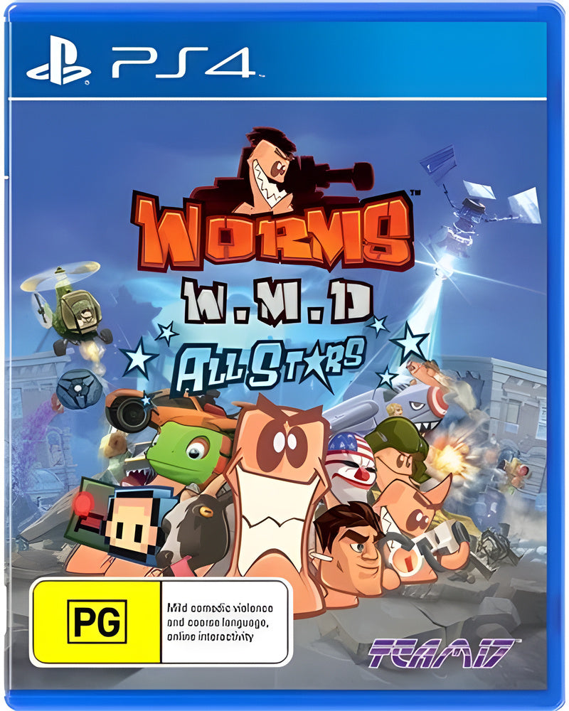 Worms W.M.D All Stars - PlayStation 4 PS4