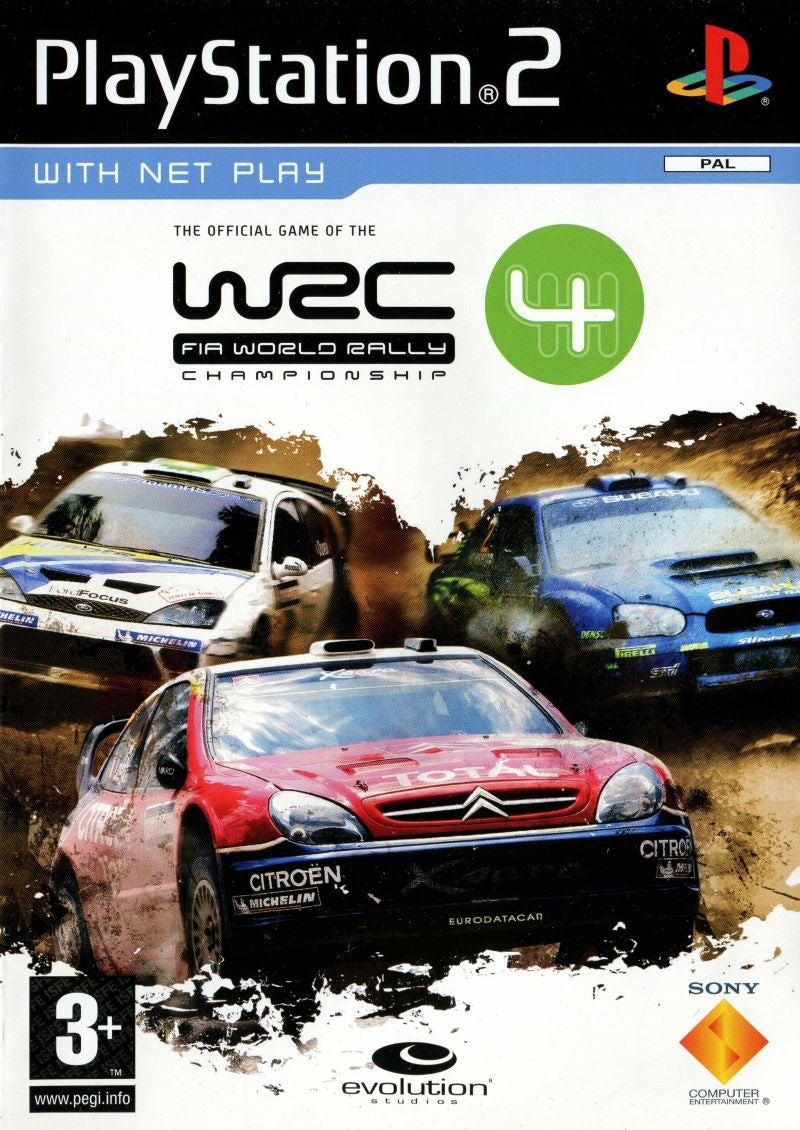 WRC 4: Official FIA World Rally Championship - PlayStation 2 PS2